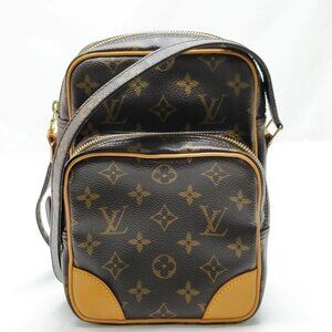 Louis Vuitton Amazon Monogram Crossbody Bag LV Vintage Mini Shoulder Messenger